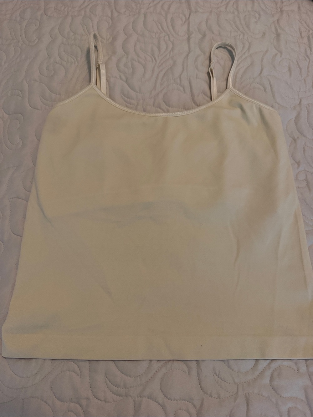 Talbots Cream Spaghetti-Strap Camisole